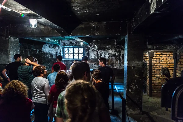 Crematorium in Auschwitz — Stockfoto