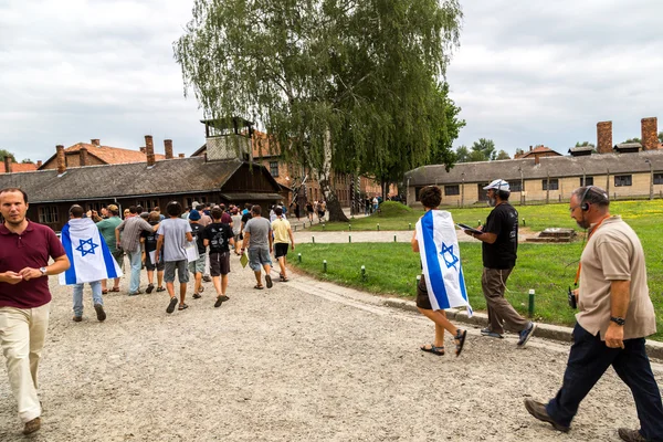 Concentration camp Auschwitz — Stock Photo, Image