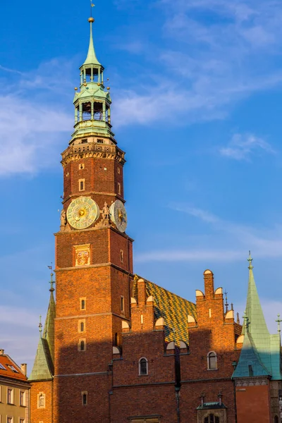 Urząd Miasta we Wrocławiu — Zdjęcie stockowe