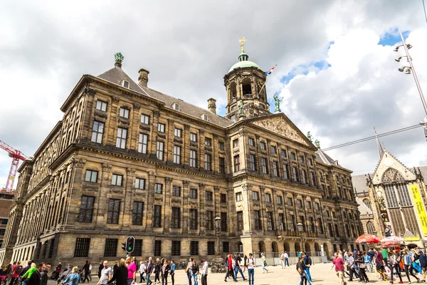 Clock tower in Amsterdam — Stock Photo, Image