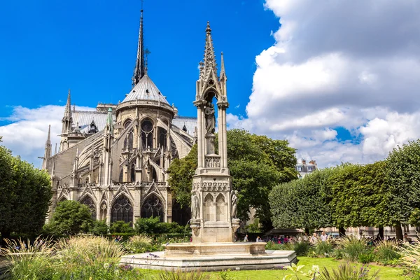 Notre dame de Paris — Stok fotoğraf