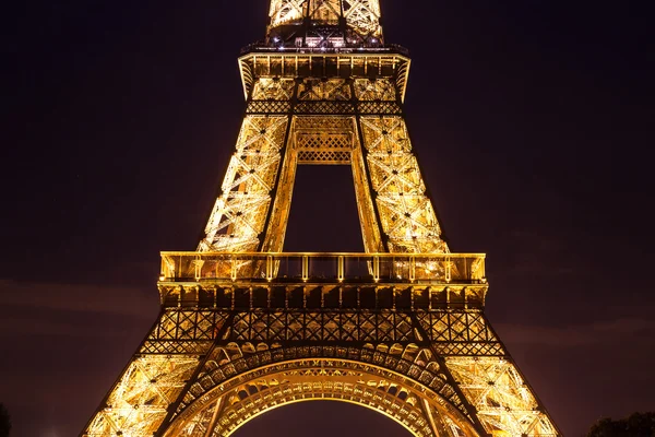Tour Eiffel la nuit — Photo