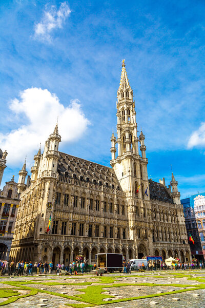 The Grand Place in Brussels