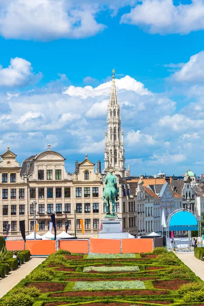 Cityscape of Brussels architecture — Stock Photo, Image