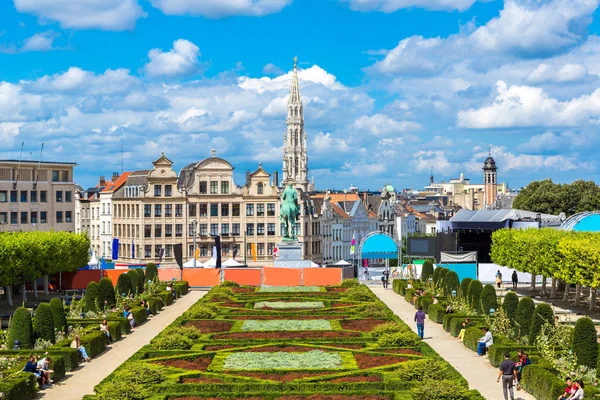 Cityscape of Brussels architecture — Stock Photo, Image