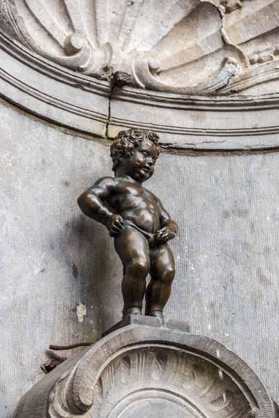 Pis statue in Brussels — Stock Photo, Image