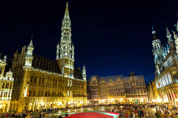 The grand place i Bryssel — Stockfoto