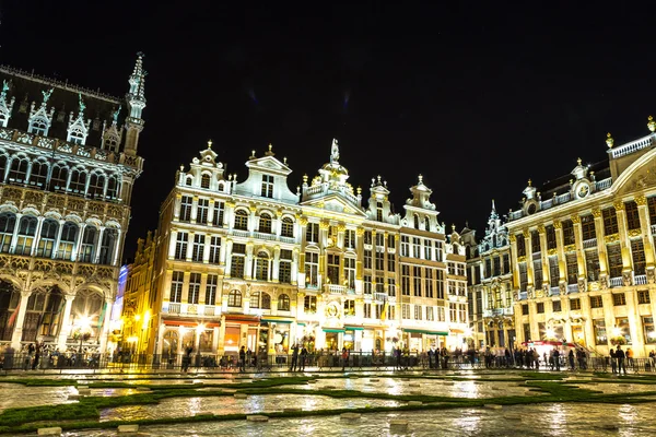 The grand place i Bryssel — Stockfoto