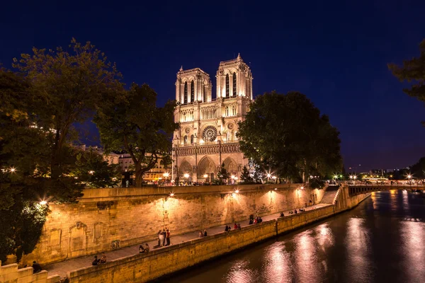 Notre Dame cathedral in Paris Royalty Free Stock Images