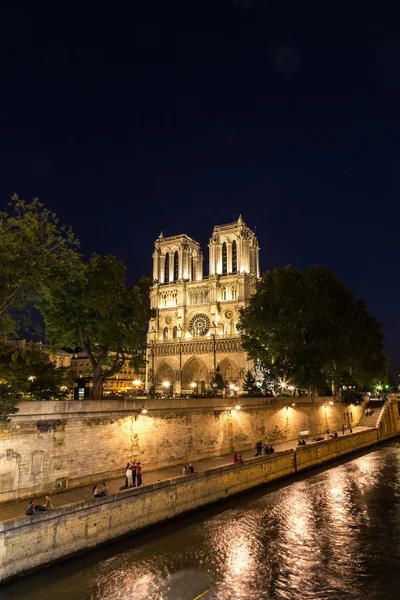 Notre Dame cathedral in Paris Royalty Free Stock Photos