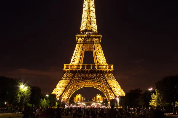 Torre Eiffel al tramonto — Foto Stock