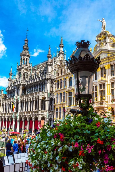 La Grand Place de Bruselas — Foto de Stock