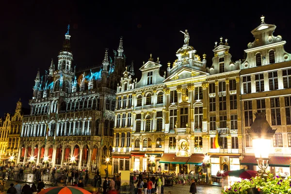 The grand place i Bryssel — Stockfoto