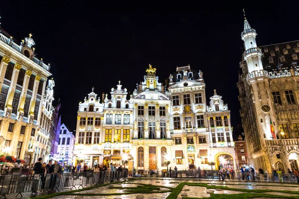 The grand place i Bryssel — Stockfoto