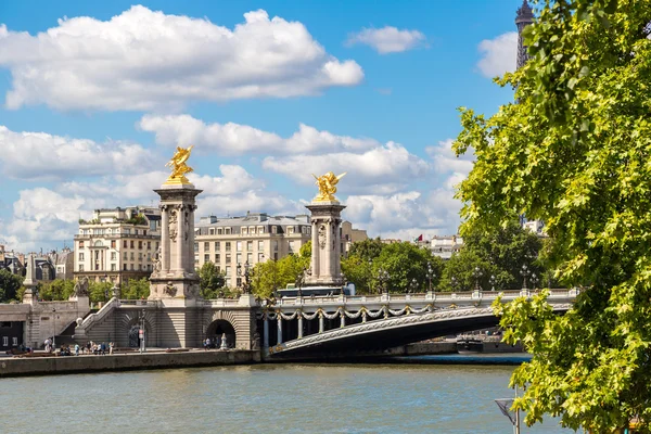 Ponte di Alexandre III a Parigi — Foto Stock