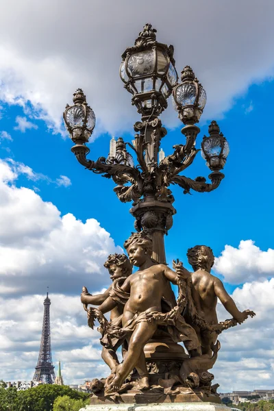 Ponte di Alexandre III a Parigi — Foto Stock