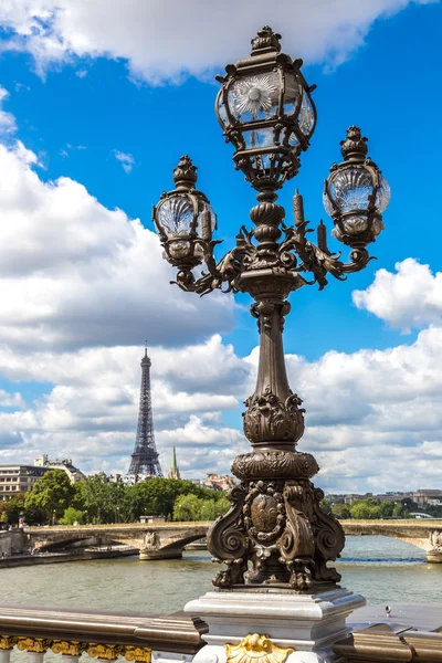 Bridge of Alexandre III in Paris — Stock Photo, Image