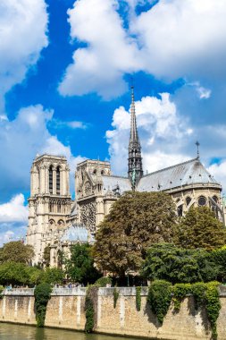 Seine ve Notre Dame de Paris