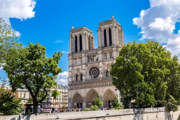 Notre Dame w Paryżu — Zdjęcie stockowe