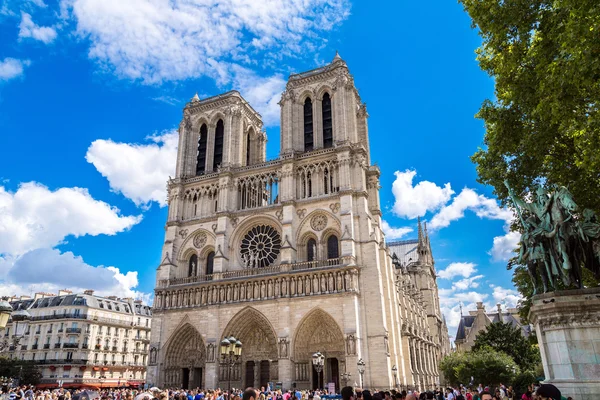 Notre Dame de Paris kathedraal — Stockfoto