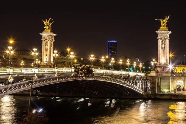 Ponte do Alexandre III — Fotografia de Stock