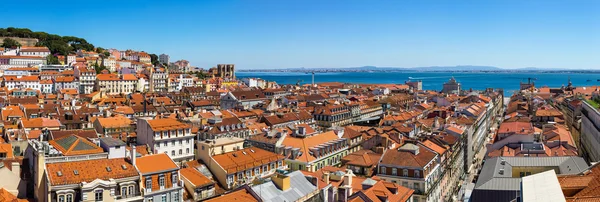 Πανοραμική θέα της Λισσαβώνας — Φωτογραφία Αρχείου
