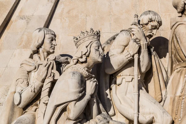 Monument över upptäckterna i Lissabon — Stockfoto