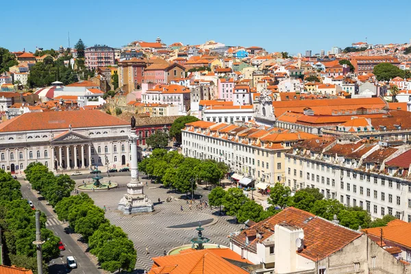 Flygfoto över Lissabon — Stockfoto