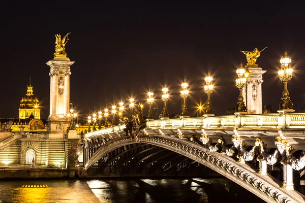 Ponte do Alexandre III — Fotografia de Stock