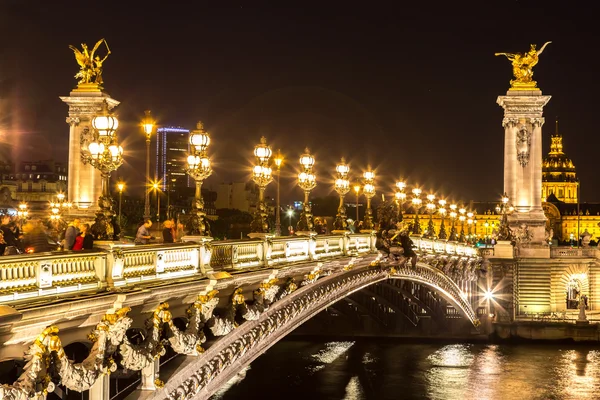 Bridge of the Alexandre III — Stock Photo, Image