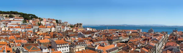 Panoramautsikt över Lissabon — Stockfoto