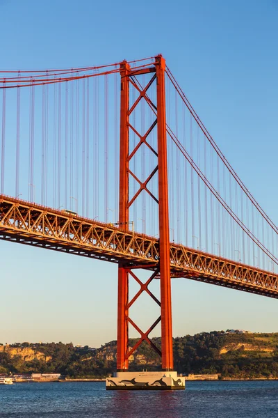 Ponte ferroviária em Lisboa . — Fotografia de Stock