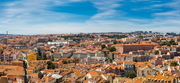 Lizbon Panorama görüş — Stok fotoğraf