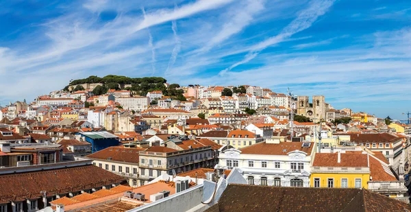 Panoramautsikt över Lissabon — Stockfoto