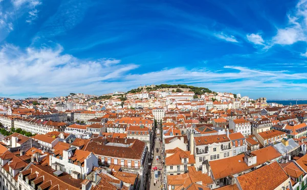 Πανοραμική θέα της Λισσαβώνας — Φωτογραφία Αρχείου
