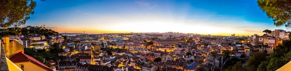 Vista aérea de Lisboa — Foto de Stock