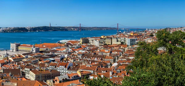 Panoramablick auf Lissabon — Stockfoto