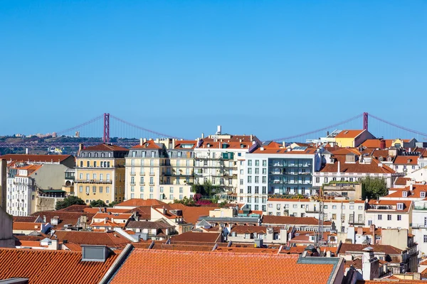 Vista aérea de Lisboa — Fotografia de Stock