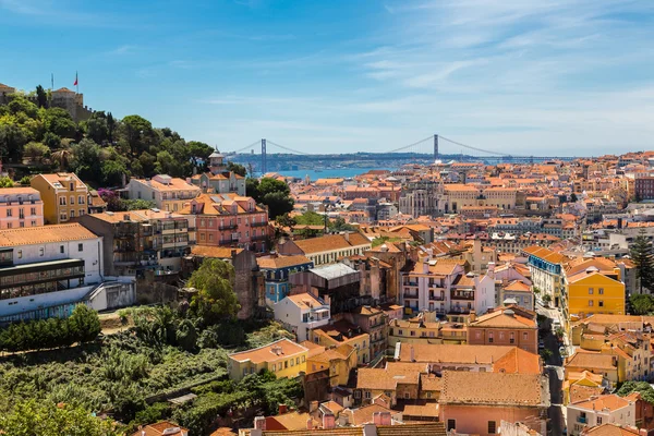 Vista aérea de Lisboa — Foto de Stock