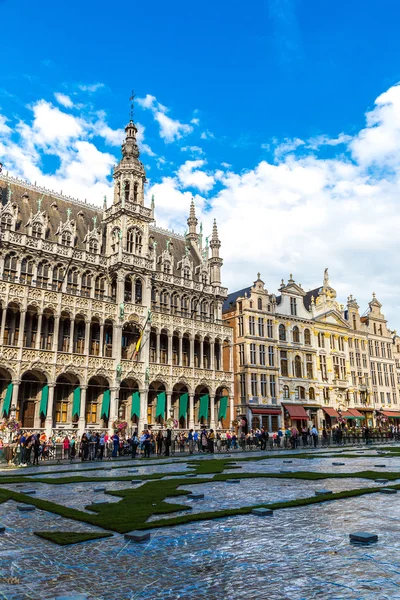 La Grand Place de Bruselas — Foto de Stock