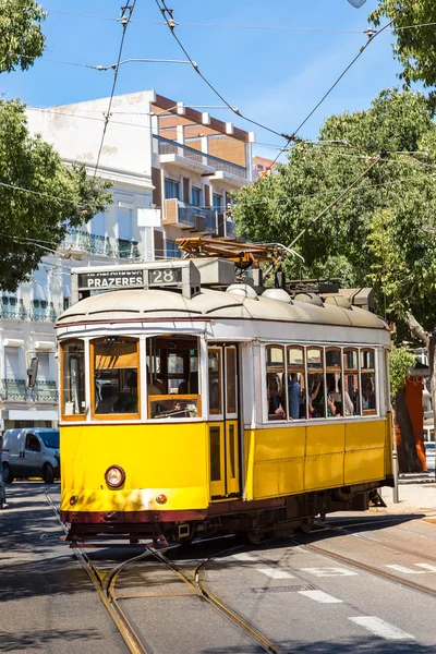 Vintage Lissabon spårvagn — Stockfoto