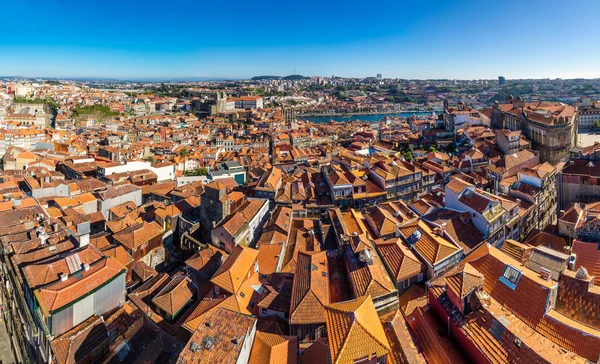 Widok z lotu ptaka na Porto — Zdjęcie stockowe