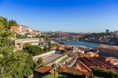 Porto 'nun panoramik görünümü