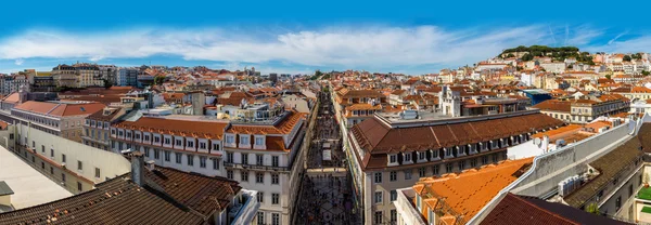 Panoramautsikt över Lissabon — Stockfoto