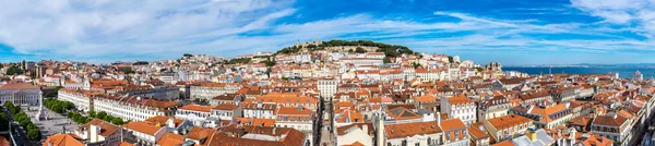 Vue panoramique de Lisbonne — Photo