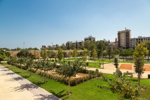 Jardines de Turia en Valencia — Foto de Stock