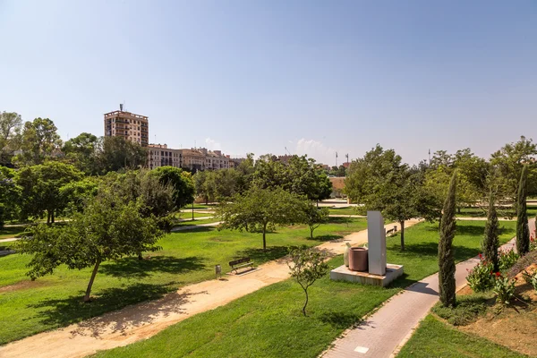 Turia-Gärten in Valencia — Stockfoto