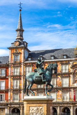 Philip III Madrid heykeli