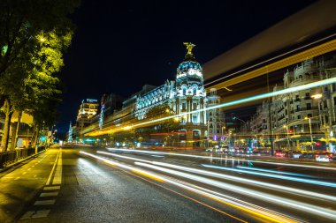 Metropolis bölgesinde Madrid.