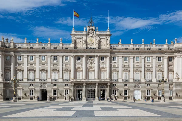 Kungliga slottet i Madrid, Spanien — Stockfoto